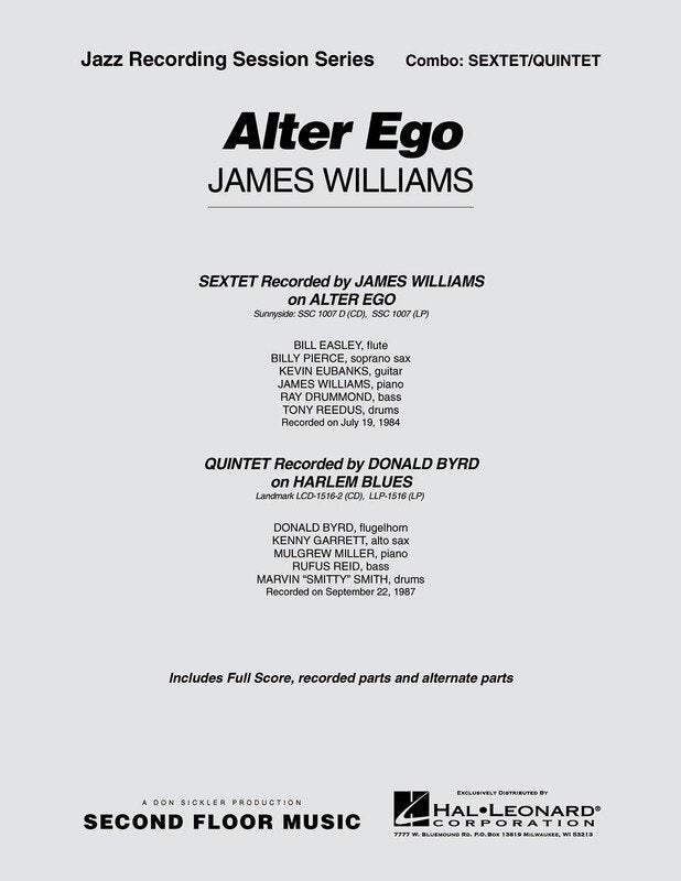 Alter Ego — Jazz Ensemble Grade 4–5, Score & Parts (Second Floor Music)