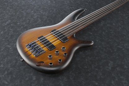 Ibanez SRF705 BBF Electric 5-String Bass (Brown Burst Flat) — view 3