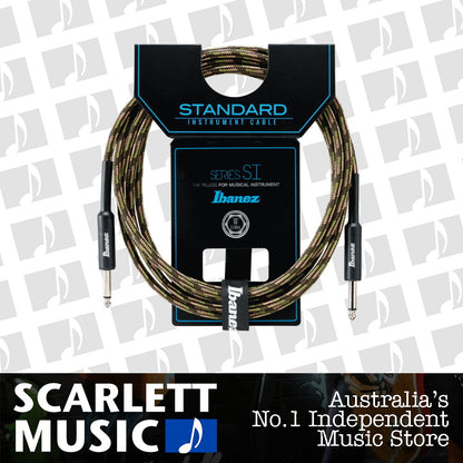 Ibanez SI10 CGR 10ft Woven Instrument Cable — view 2