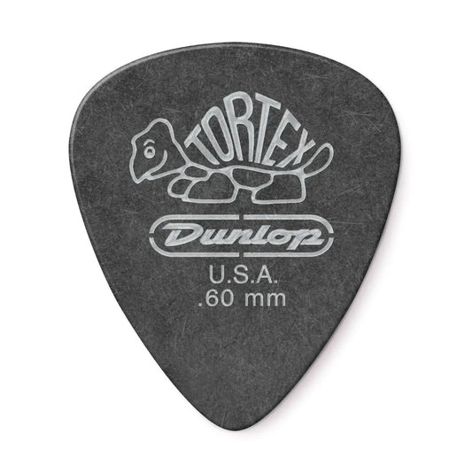 JIM DUNLOP TORTEX BLACK GOLD 0.60MM PICK (Single)