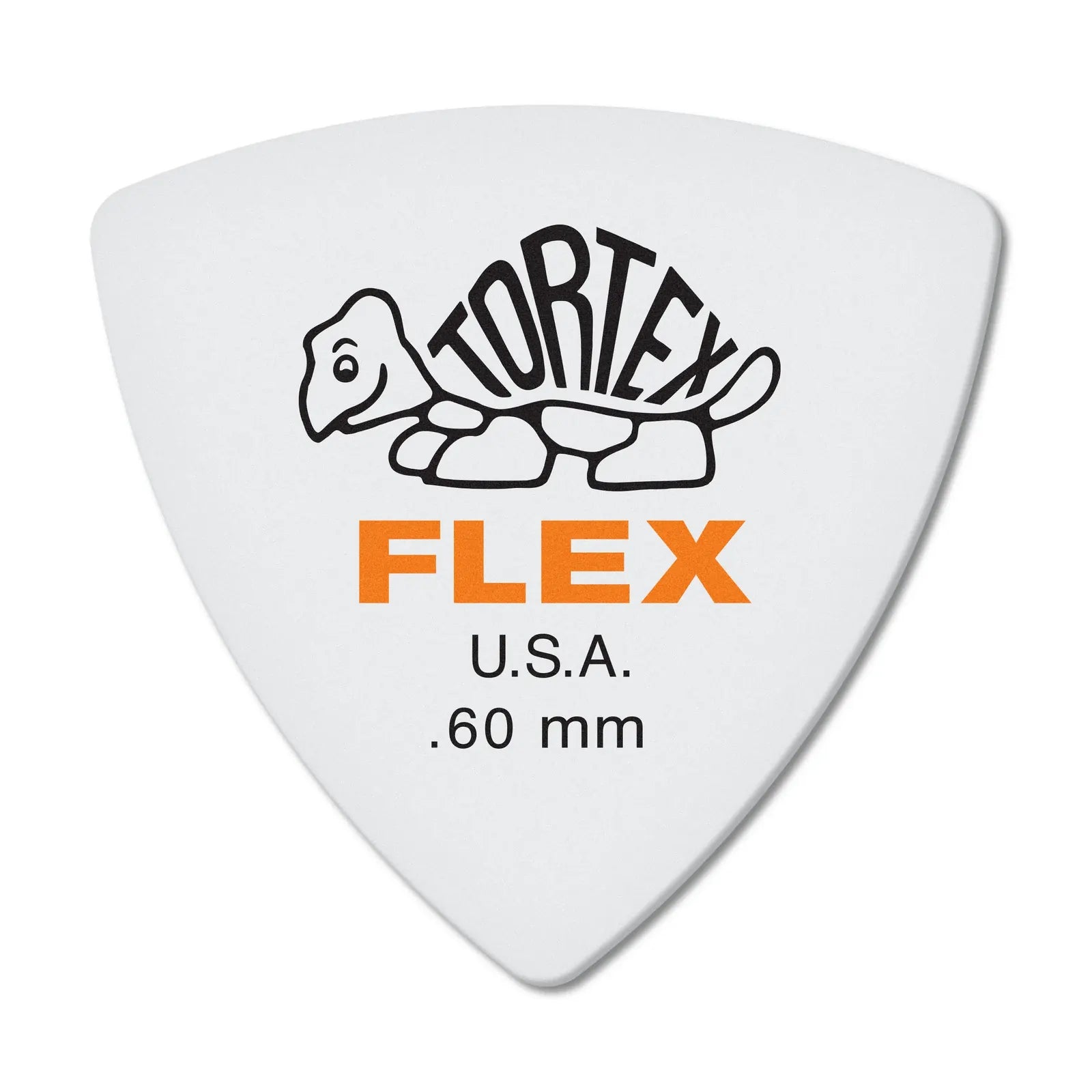 Jim Dunlop Dunlop .60 Tortex Flex Tri Guitar Pick (Single)