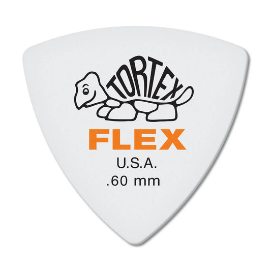 Jim Dunlop Dunlop .60 Tortex Flex Tri Guitar Pick (Single)