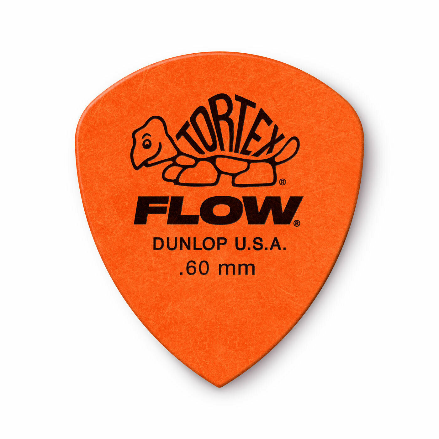 6 x Jim Dunlop Tortex FLOW 0.60MM Gauge Guitar Picks 558R Plectrums