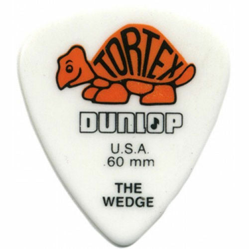 12 x Jim Dunlop Tortex Wedge 0.60mm Guitar Picks 424R Free Shipping