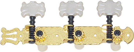 DR. PARTS - Classical Guitar Machine Heads Butterfly Buttons Complete Set *NEW*
