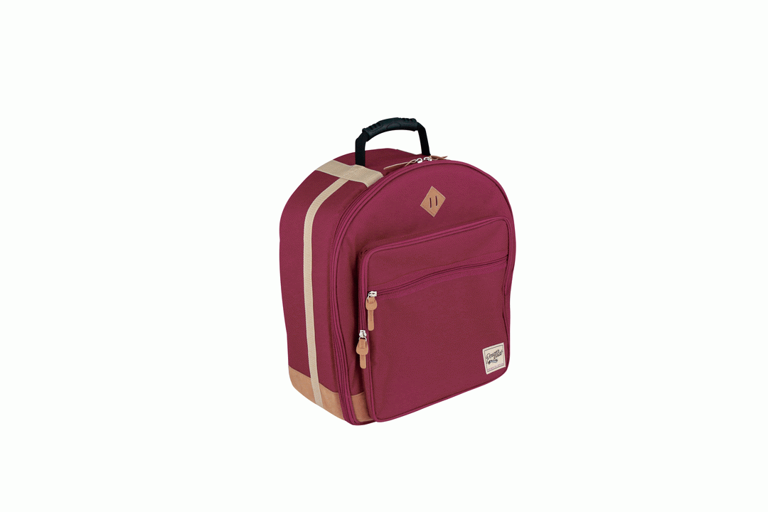 The TAMA Power Pad Designer Collection Snare Drum Bag 6.5"x14" Wine Red