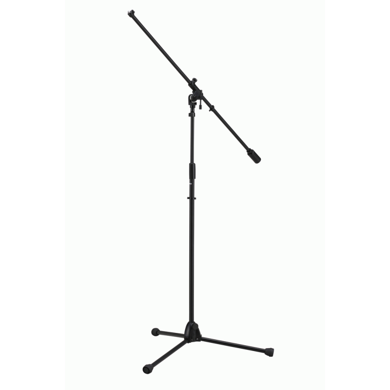 TAMA MS737BK Iron Works Extra Long Microphone Stand with Boom Arm and Tripod Base
