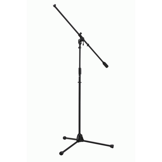 TAMA MS737BK Iron Works Extra Long Microphone Stand with Boom Arm and Tripod Base