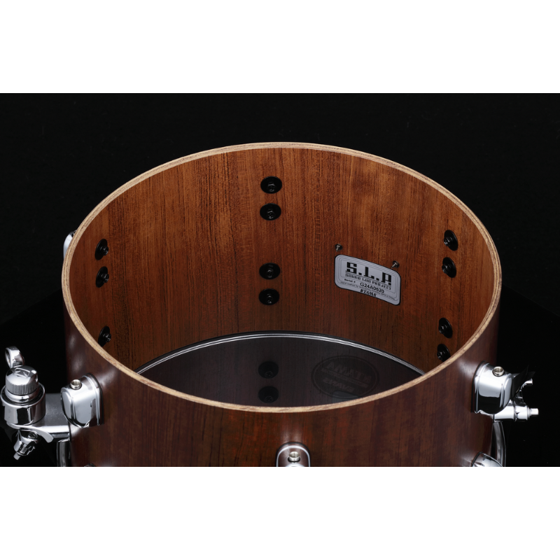 TAMA S.L.P. 12x7 Mod Bubinga Snare Drum Satin Bubinga — view 6