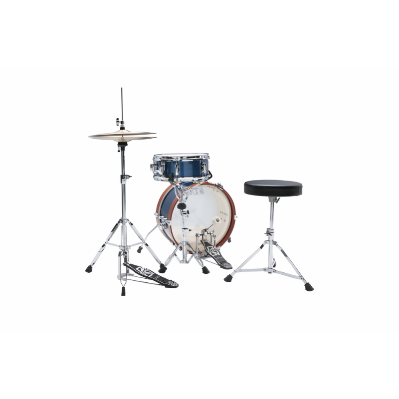 TAMA LJK28H4 Club Jam Mini 2-Piece Drum Kit with 18" Bass Drum Indigo Sparkle — view 6