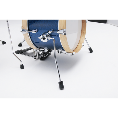 TAMA Club-JAM Flyer 4-Piece Complete Kit with 14" Bass Drum Indigo Sparkle — view 4