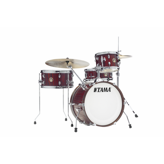 TAMA LJL48H4 SBE Club-Jam 4-Piece Drum Kit with 18" Bass Drum Satin Burgundy Elm
