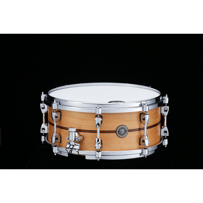 TAMA Starphonic Spruce 14x6 Snare Drum Satin Natural — view 2