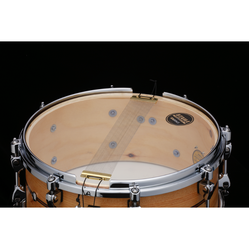 TAMA Starphonic Spruce 14x6 Snare Drum Satin Natural — view 5