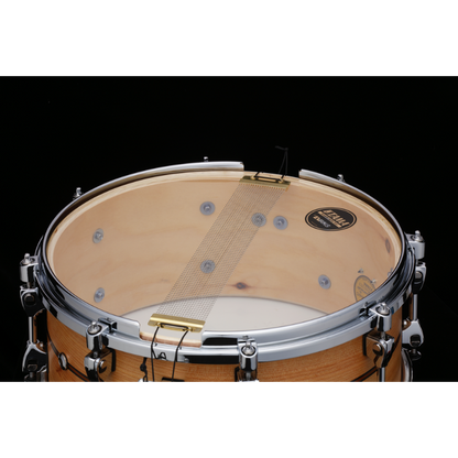 TAMA Starphonic Spruce 14x6 Snare Drum Satin Natural — view 5