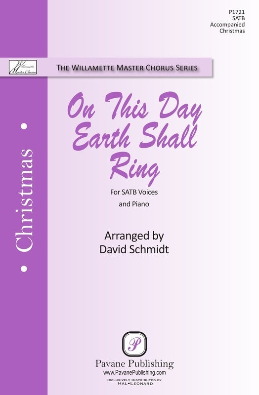 On This Day Earth Shall Ring Satb Octavo