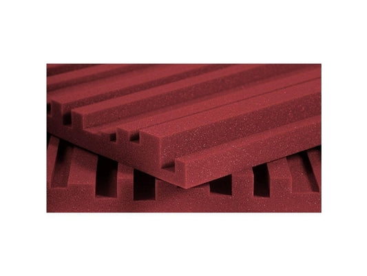 Auralex : 2" SF Metro 2' x 4' Panels - Burgundy x 12