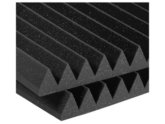 Auralex : 2" Studiofoam Wedge 2' x 2' Panels - Charcoal x 12