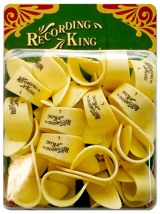 Recording King Large Ivoroid Thumb Picks Pk-30