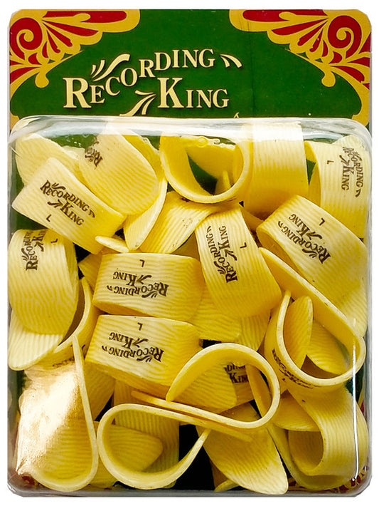 Recording King Large Ivoroid Thumb Picks Pk-30