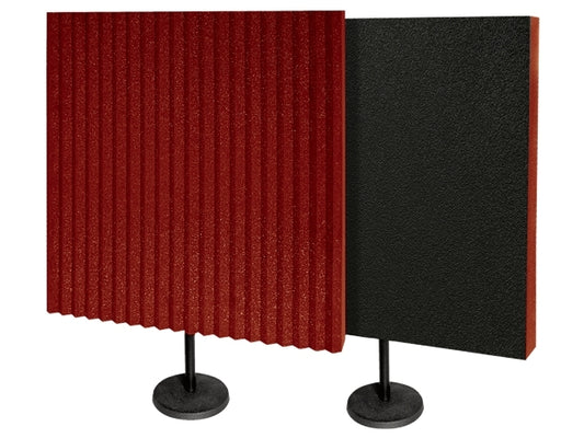 Auralex : 3" DeskMAX 2' x 2' Panels - Burgundy (2 panels)