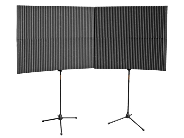 Auralex : MAX-Wall 420: 2-Wall Portable Isolators - Charcoal