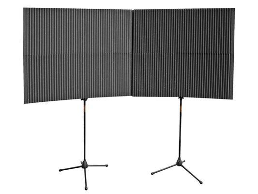 Auralex : MAX-Wall 420: 2-Wall Portable Isolators - Charcoal
