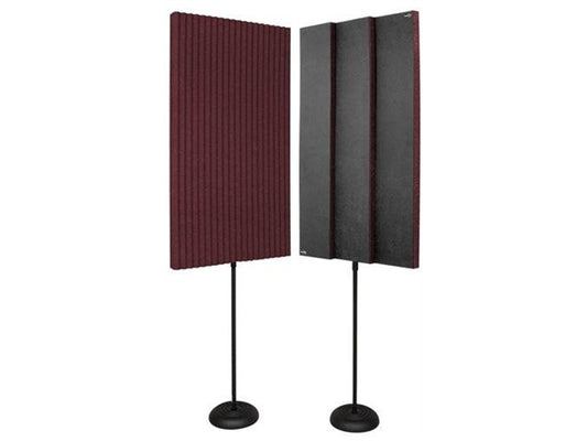 Auralex : 3" ProMAX 2' x 4' Panels - Burgundy (2 Stands)