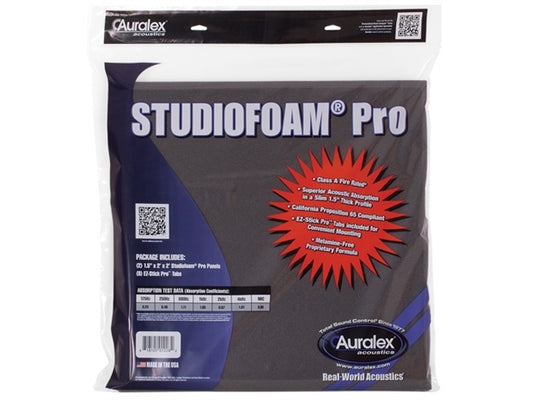 Auralex : 2" SF Wedge 2' x 2' Panels - Charcoal x 2