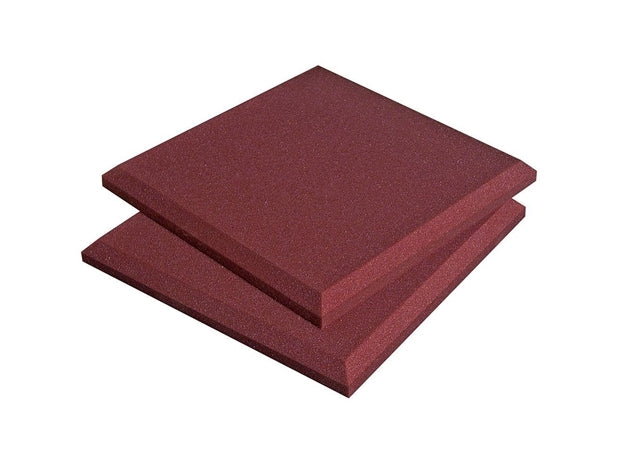 Auralex : 2" SonoFlat 2' x 2' Panels - Burgundy x 16