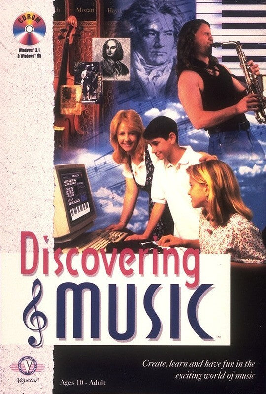 Discovering Music CD Rom Win 3.1/Win95