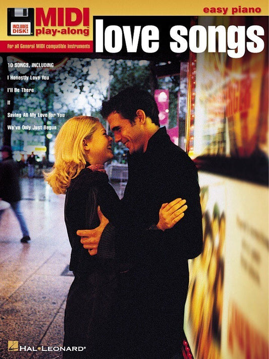 Love Songs Midi Play Along Easy Piano