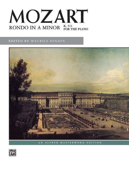 Mozart Rondo In A Minor K 511 Piano Solo