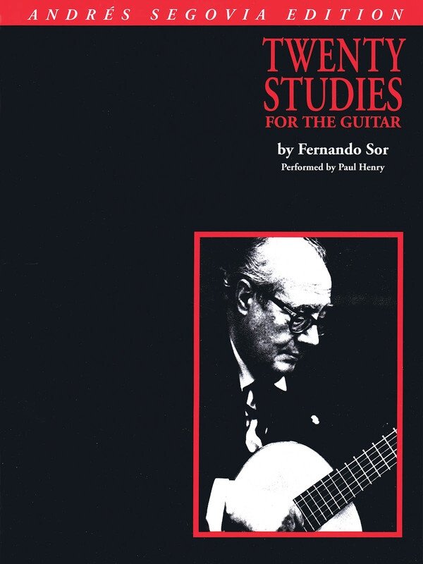 Sor - 20 Studies For Guitar Book Only (Edward B. Marks Music Company)
