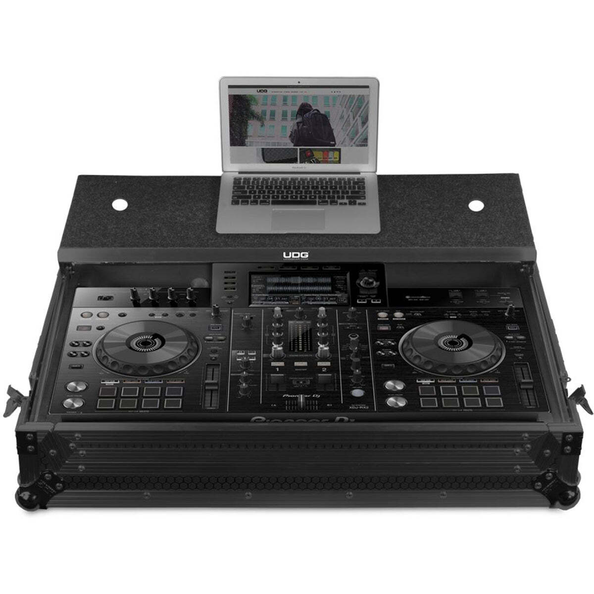 UDG U91015BL3 Ultimate Flight Case XDJ-RX2 Blk MK3 Plus (L&W)