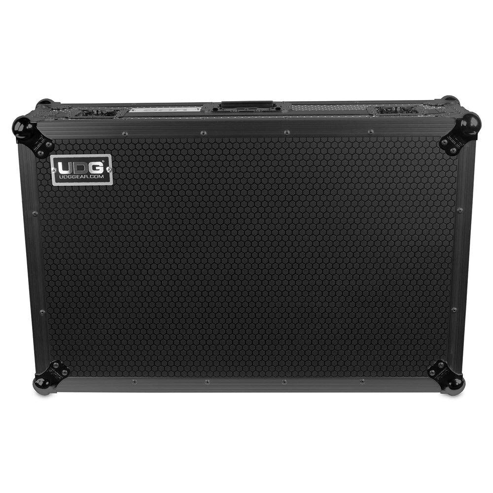 UDG Ultimate Flight Case for Rane Four/Performer with Wheels, Black, 9mm Plywood, EVA Foam Padding, Roller Wheels, Heavy-Duty Construction — view 4
