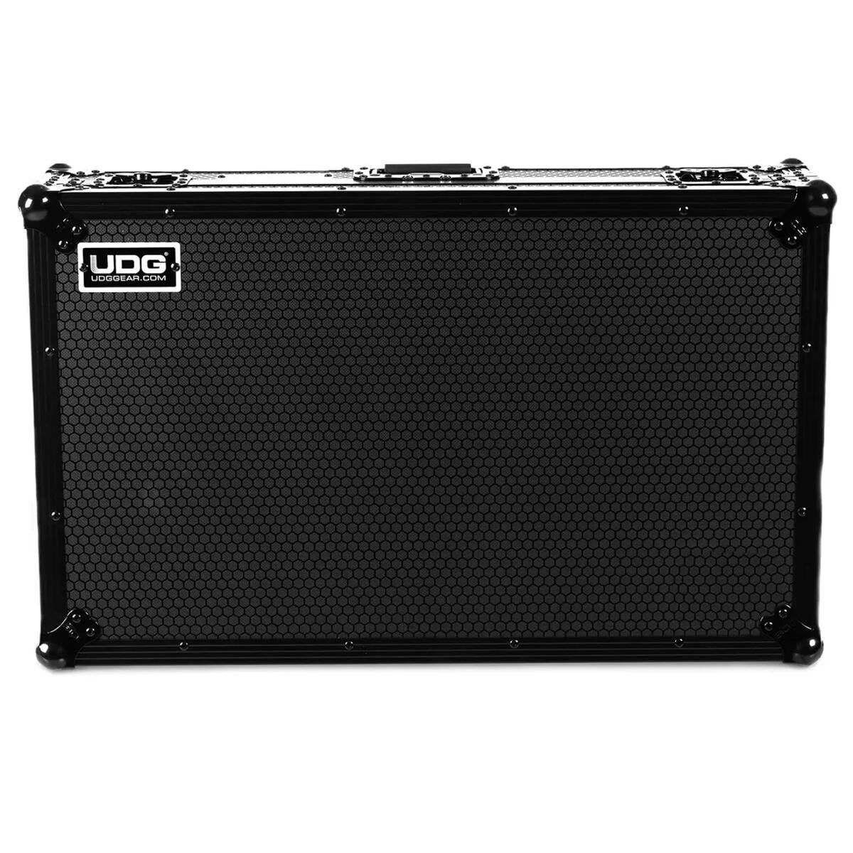 UDG Ultimate Flight Case for Pioneer DDJ-REV5 with Laptop Shelf, Black, 9mm Plywood, Heavy-Duty Handles, EVA Foam Padding, Dimensions: 84.4x51.5x24.3 — view 2