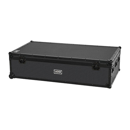 UDG Ultimate DJ Podium Workstation Flightcase Plus with Wheels - Black, Heavy-Duty Plywood, Egg-Crate Foam, Durable Design, for Transport & Storage — view 2
