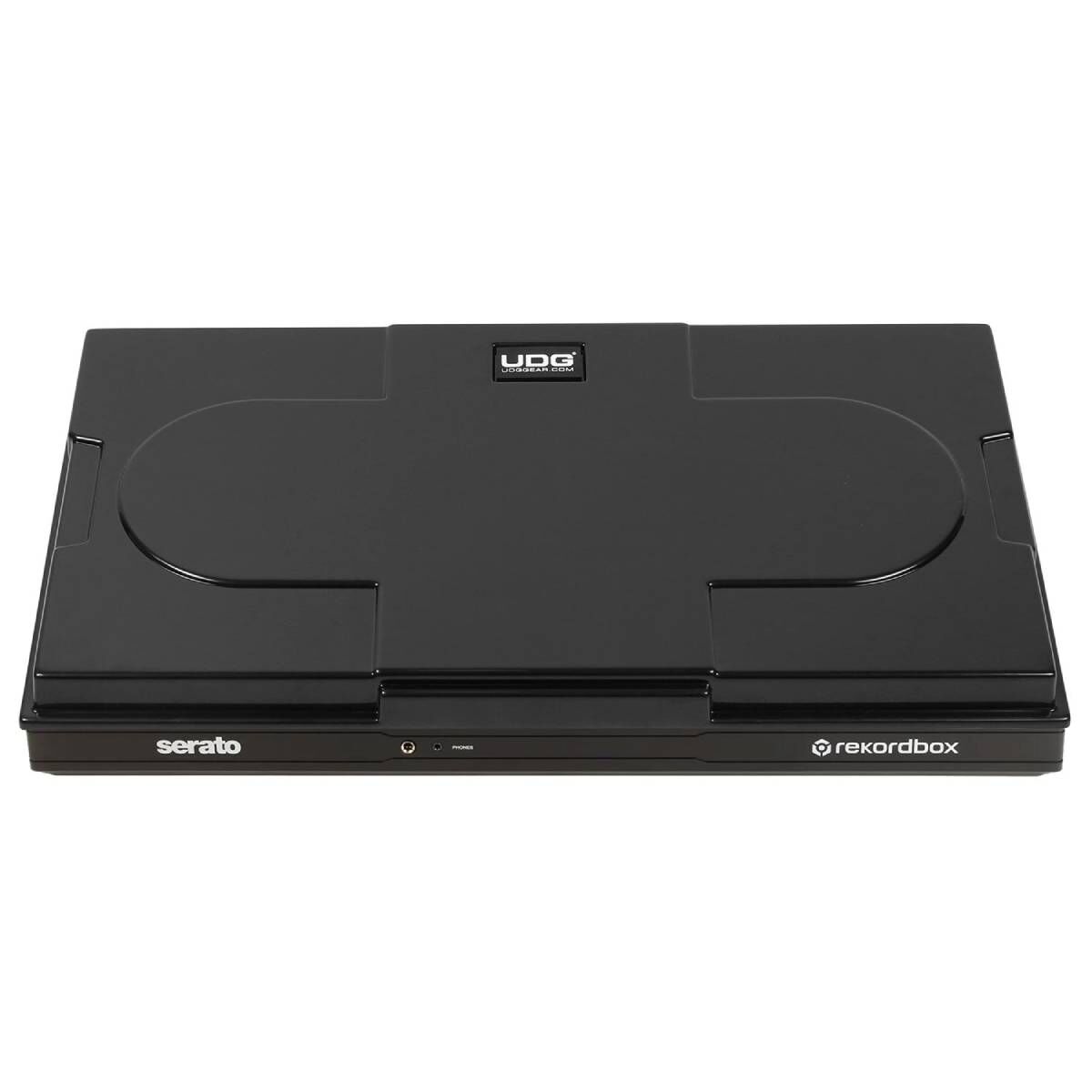 UDG U94116BL Pro-Deck Cover for Pioneer DDJ-FLX10, Black, Durable ABS, Custom-Fit, High-Gloss Finish, Lightweight, Travel-Ready