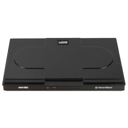 UDG U94116BL Pro-Deck Cover for Pioneer DDJ-FLX10, Black, Durable ABS, Custom-Fit, High-Gloss Finish, Lightweight, Travel-Ready