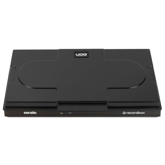 UDG U94116BL Pro-Deck Cover for Pioneer DDJ-FLX10, Black, Durable ABS, Custom-Fit, High-Gloss Finish, Lightweight, Travel-Ready
