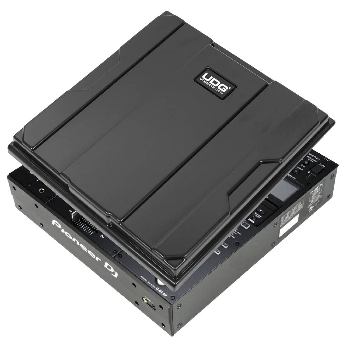 UDG Ultimate Pro-Deck Cover for Pioneer DJM-A9, Black, Durable ABS, Custom-Fit Protection, Lightweight, High-Gloss Finish — view 2