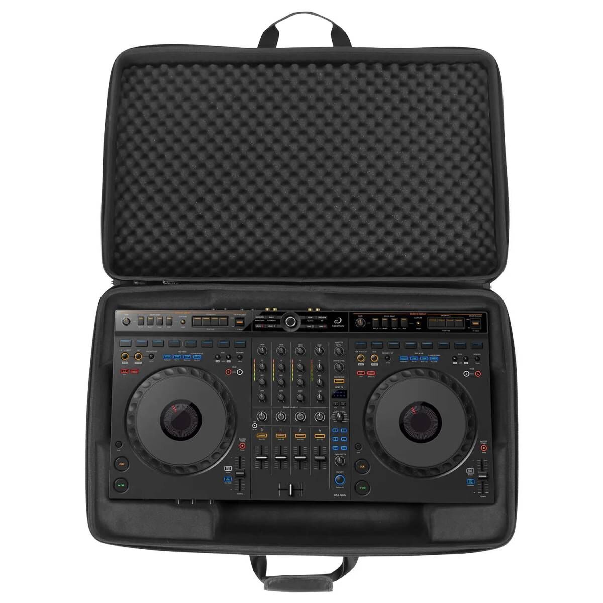 UDG U8329BL Creator AlphaTheta DDJ-GRV6 Hardcase - Black, Lightweight EVA, Water-Repellent, Fits DJ Controller, Durable Protection — view 5