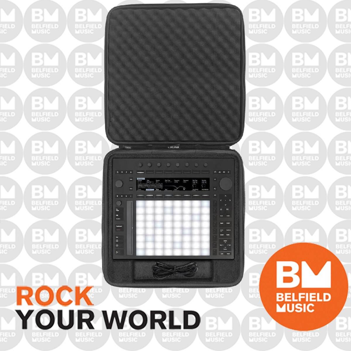 UDG Creator Ableton Push 3 Hardcase Black - Durable EVA Case with Protective Foam for DJ Equipment — view 3