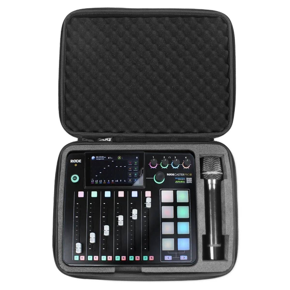 UDG U8510BL Creator Hardcase for RodeCaster Pro II & Duo, Black — view 4