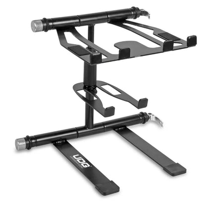 UDG U96113BL Ultimate DIGI Adjustable Laptop Stand with Swivel Tray, Black — view 3
