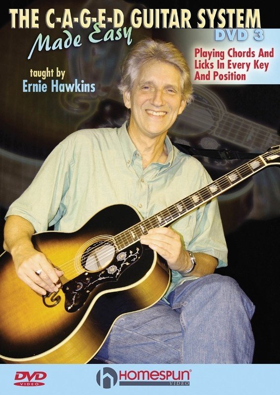 C-A-G-E-D Guitar System Made Easy — DVDs 1, 2 & 3 (Homespun)