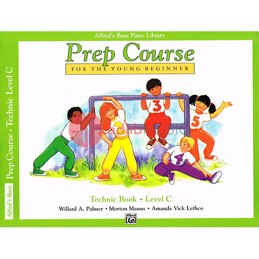 Alfred's Basic Piano Prep Course Technic Book C
