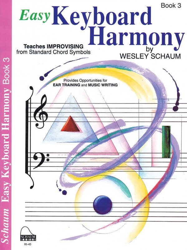Schaum Easy Keyboard Harmony Bk 3 (Schaum Publications)