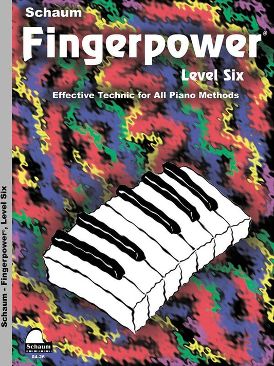 Schaum Fingerpower Level 6 - Piano Exercises for Finger Strengthening